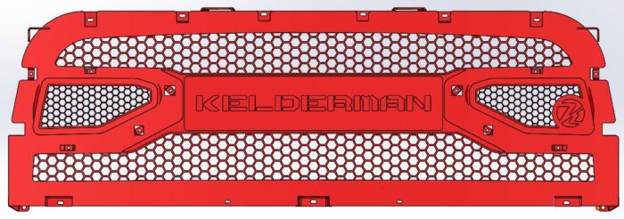 2010-2018 Ram 2500/3500 Alpha Series Grille Insert