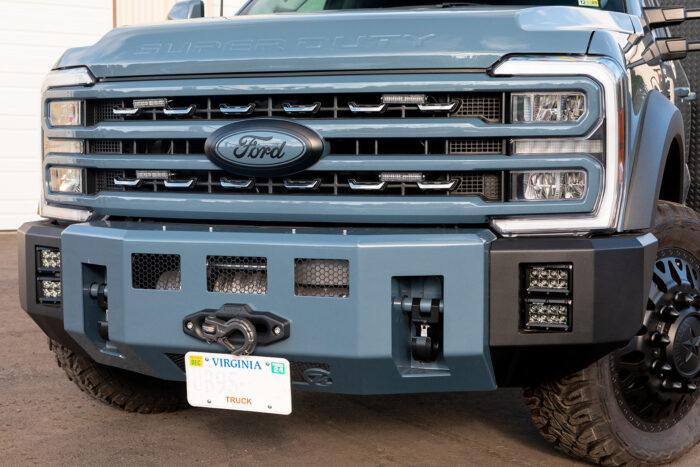 2023+ Ford Super Duty Alpha Series Front Bumper - Image 3