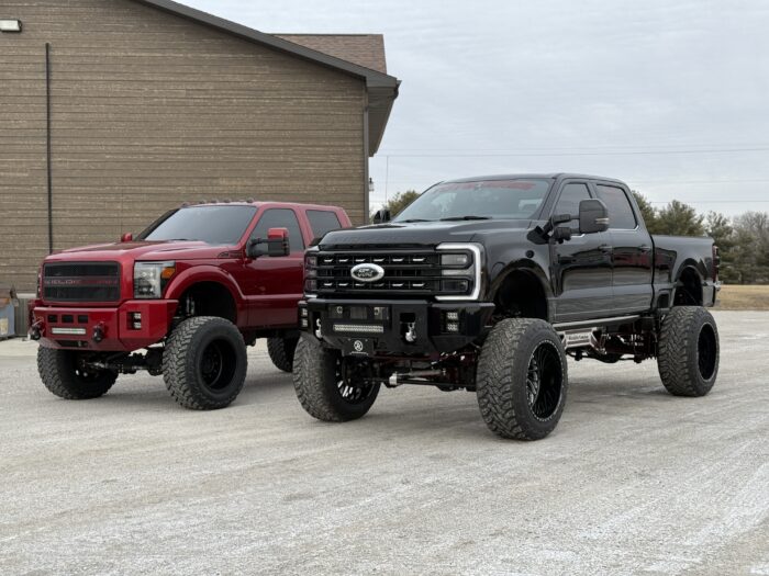 2023+ Ford F-250/350 4X4 Pickup 10-12" Front & Rear Air Suspension Lift Kit - Image 7