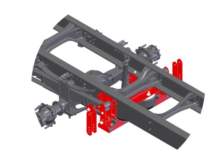 2024+ Ford F-650/F-750 2-Stage Rear Air Suspension - Image 12