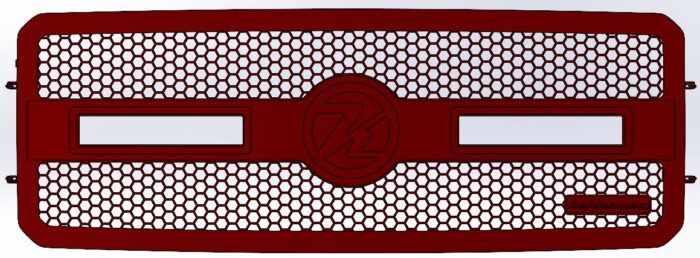 2011-2016 Ford Super Duty Bravo Series Grille - Image 2