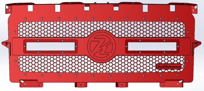 2015-2019 GMC 2500/3500 Bravo Series Grille - Image 3