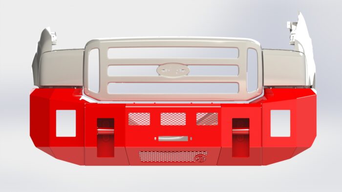 2005-2007 Ford Super Duty Alpha Series Front Bumper - Image 5