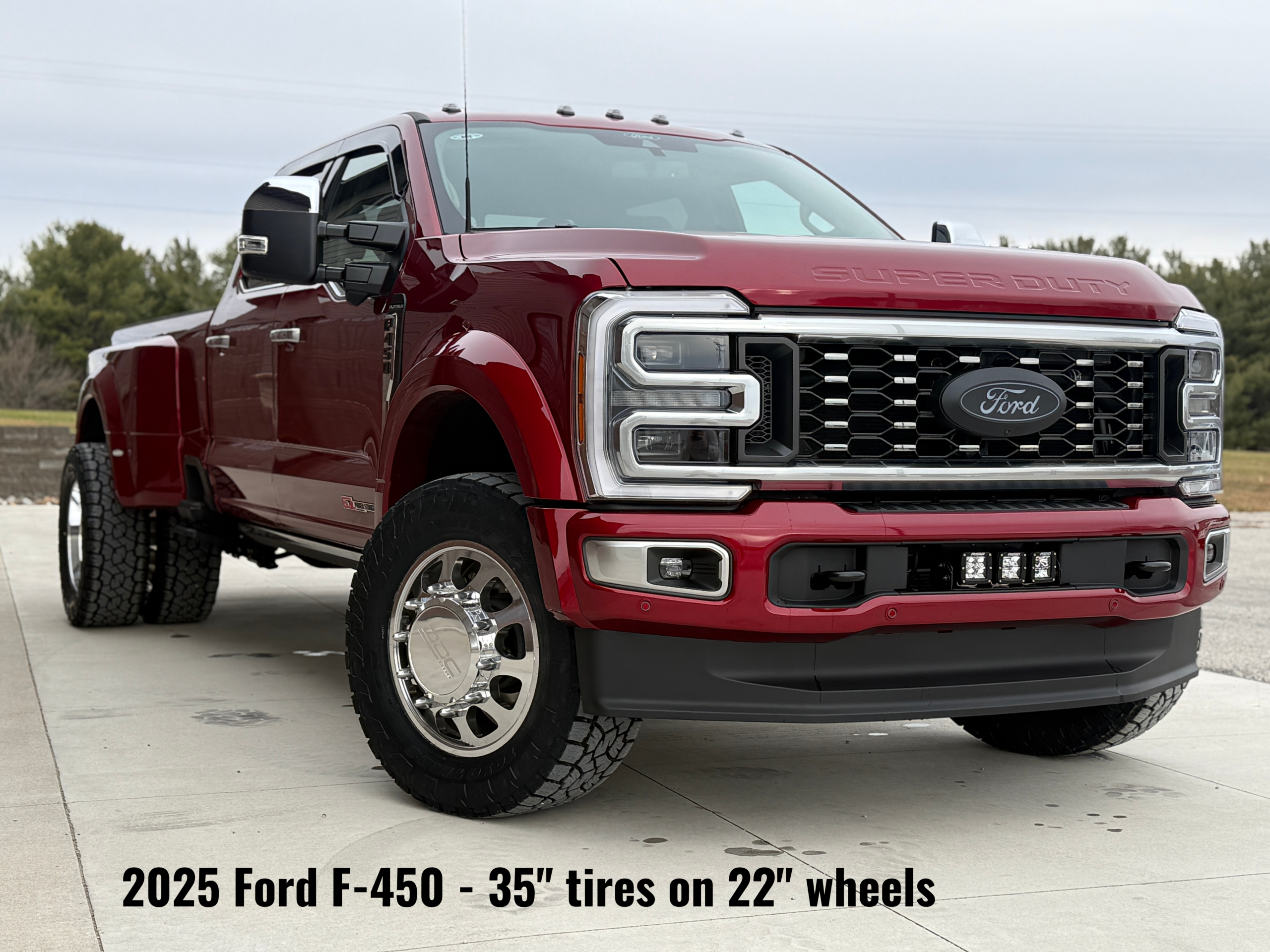 2023+ Ford F-250/350/450 4X4 Pickup Stock Height Front & Rear Air Suspension - Image 2