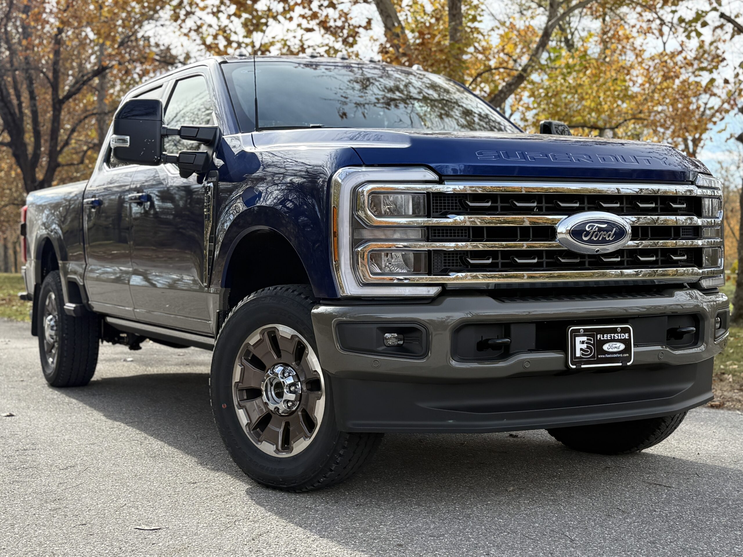 2023+ Ford F-250/350/450 4X4 Pickup Stock Height Front & Rear Air Suspension - Image 9