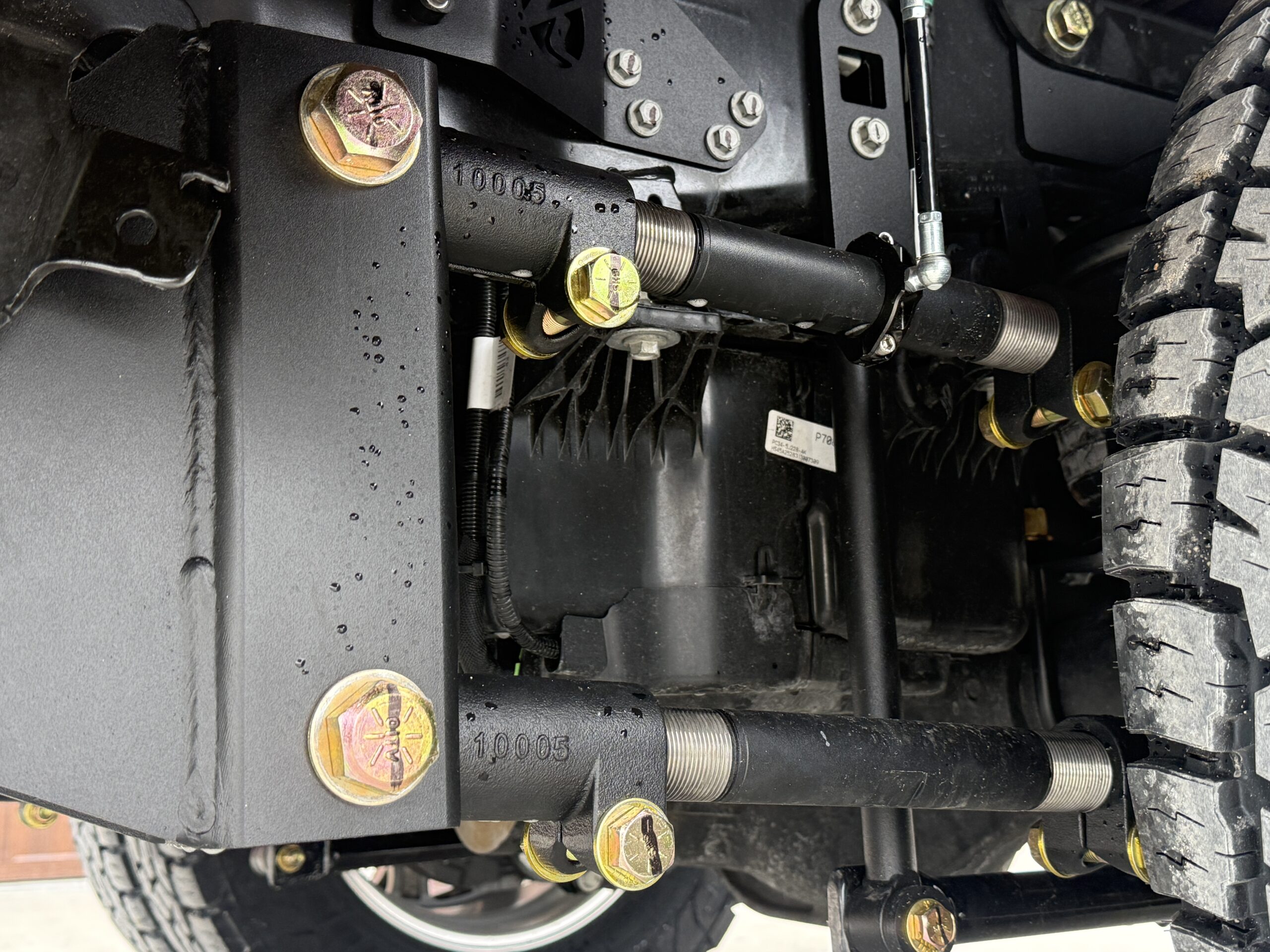 2023+ Ford F-250/350/450 4X4 Pickup Stock Height Front & Rear Air Suspension - Image 12