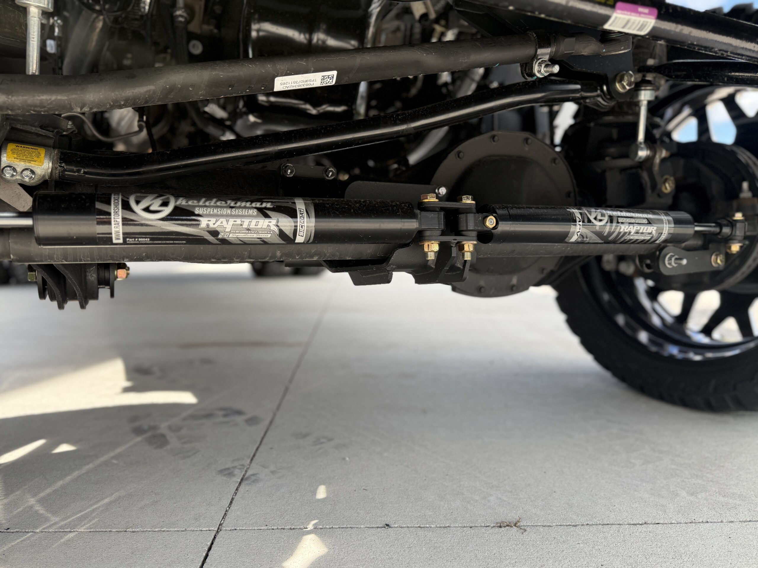 2025+ RAM 2500/3500 Dual Steering Stabilizer Kit