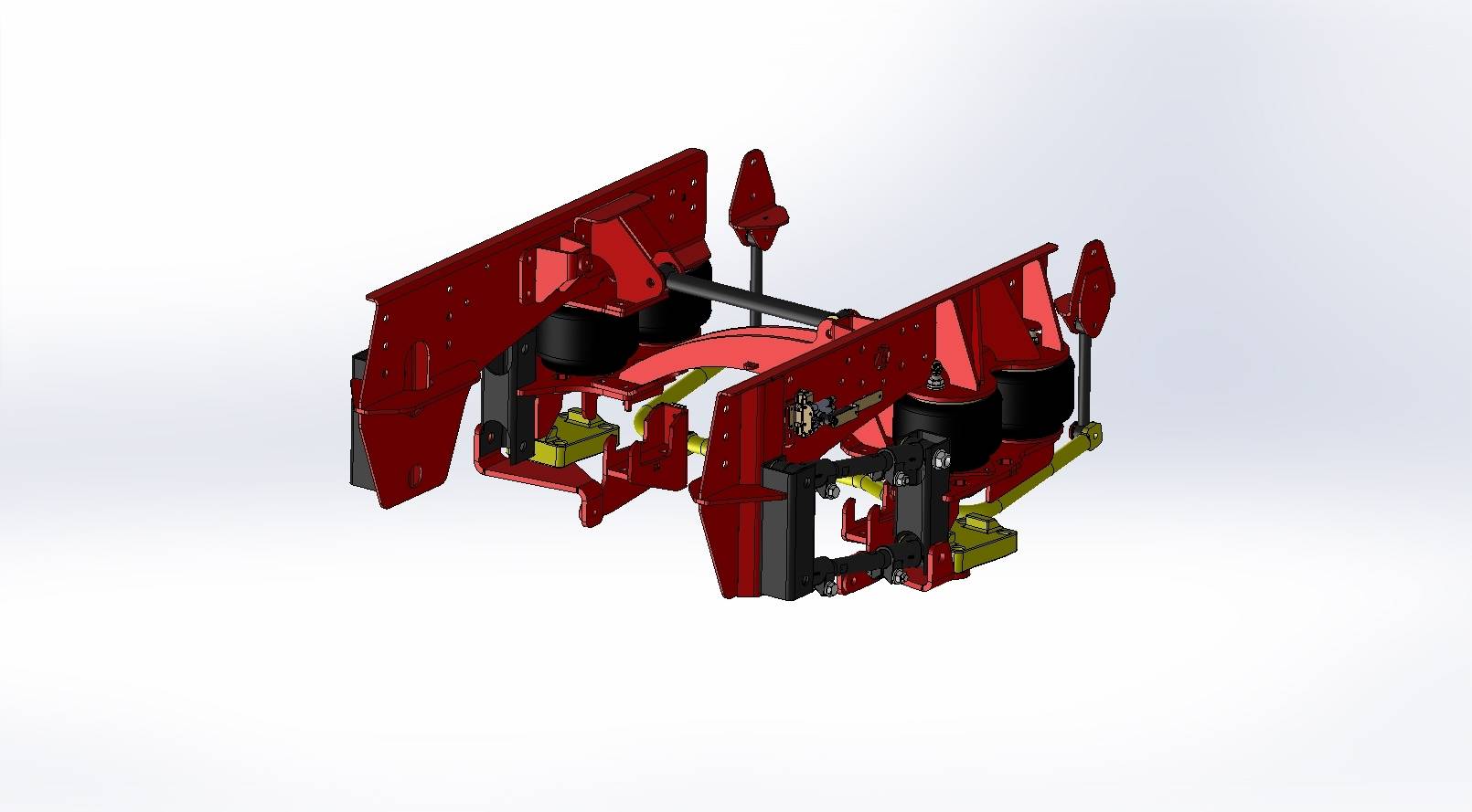 2019+ GM 4500/5500/6500 4-Link Rear Air Suspension