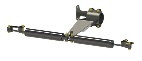 2019+GM 4500/5500/6500 4X4 Cab Chassis Dual Steering Stabilizer