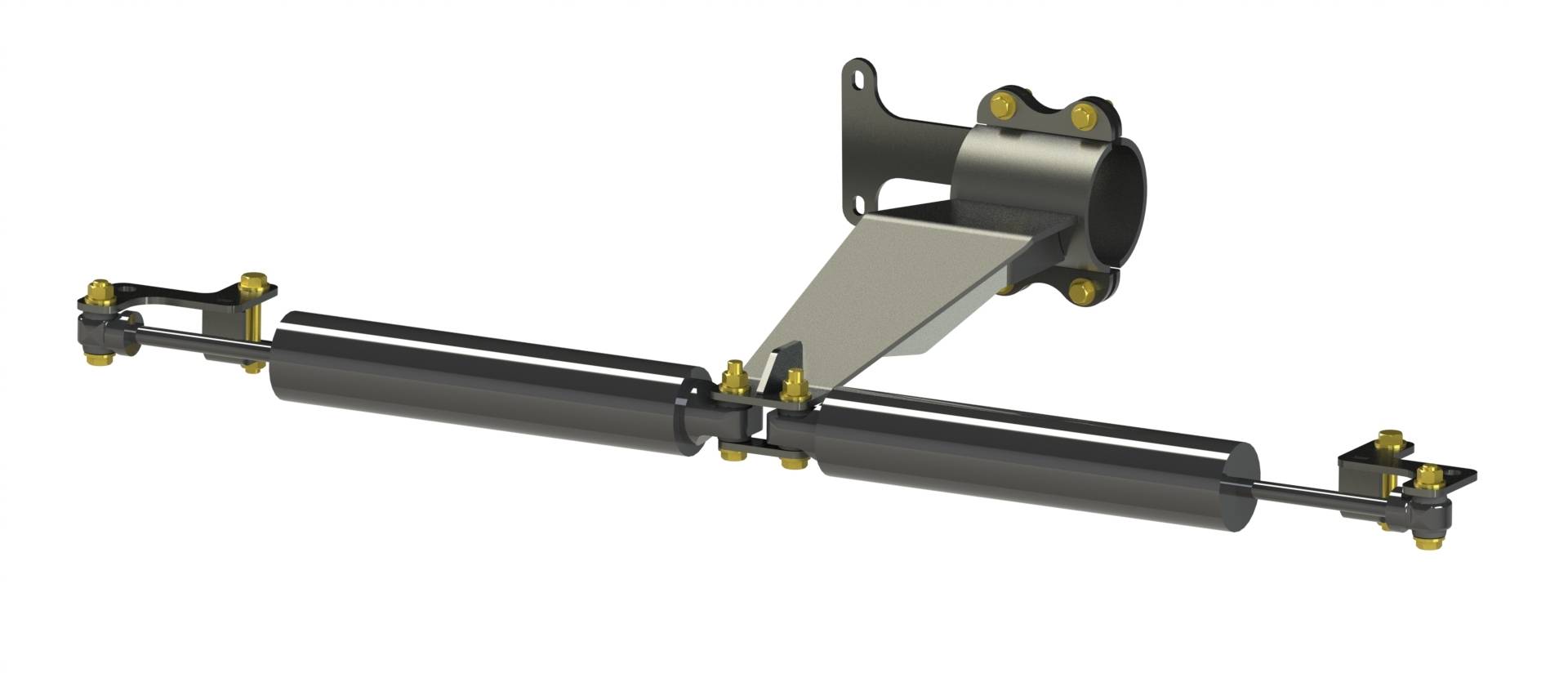 2019+GM 4500/5500/6500 4X4 Cab Chassis Dual Steering Stabilizer