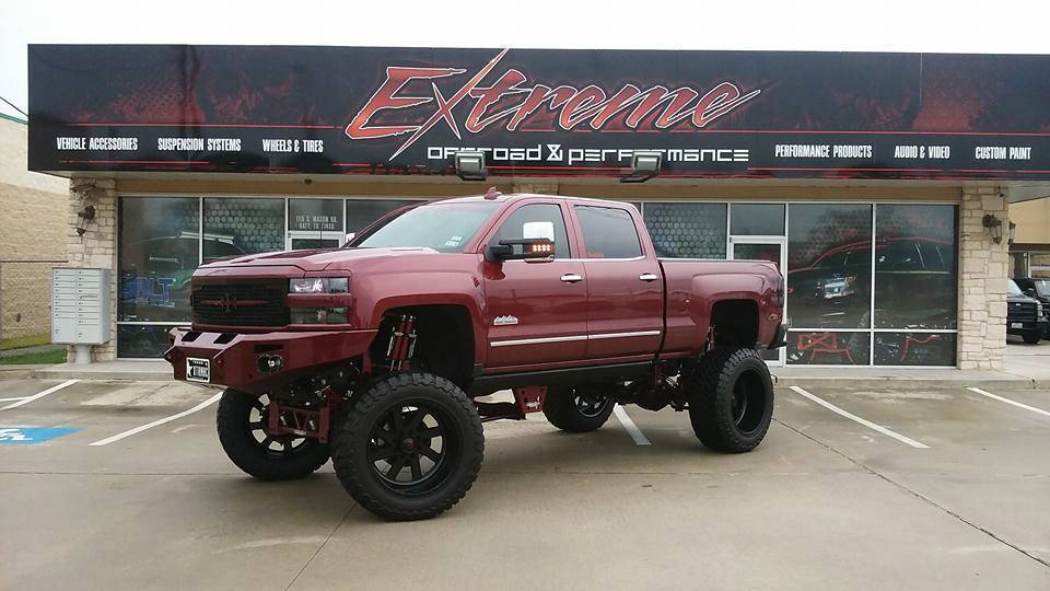 2016-2019 GM 2500/3500 4X4 10-12" Rear Air Suspension