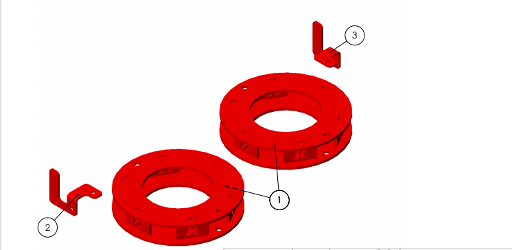2014+ Ram 2500 Factory Air Suspension Spacer Kit