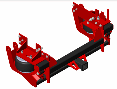 2008+ Ram 4500/5500 2-Stage Rear Air Suspension
