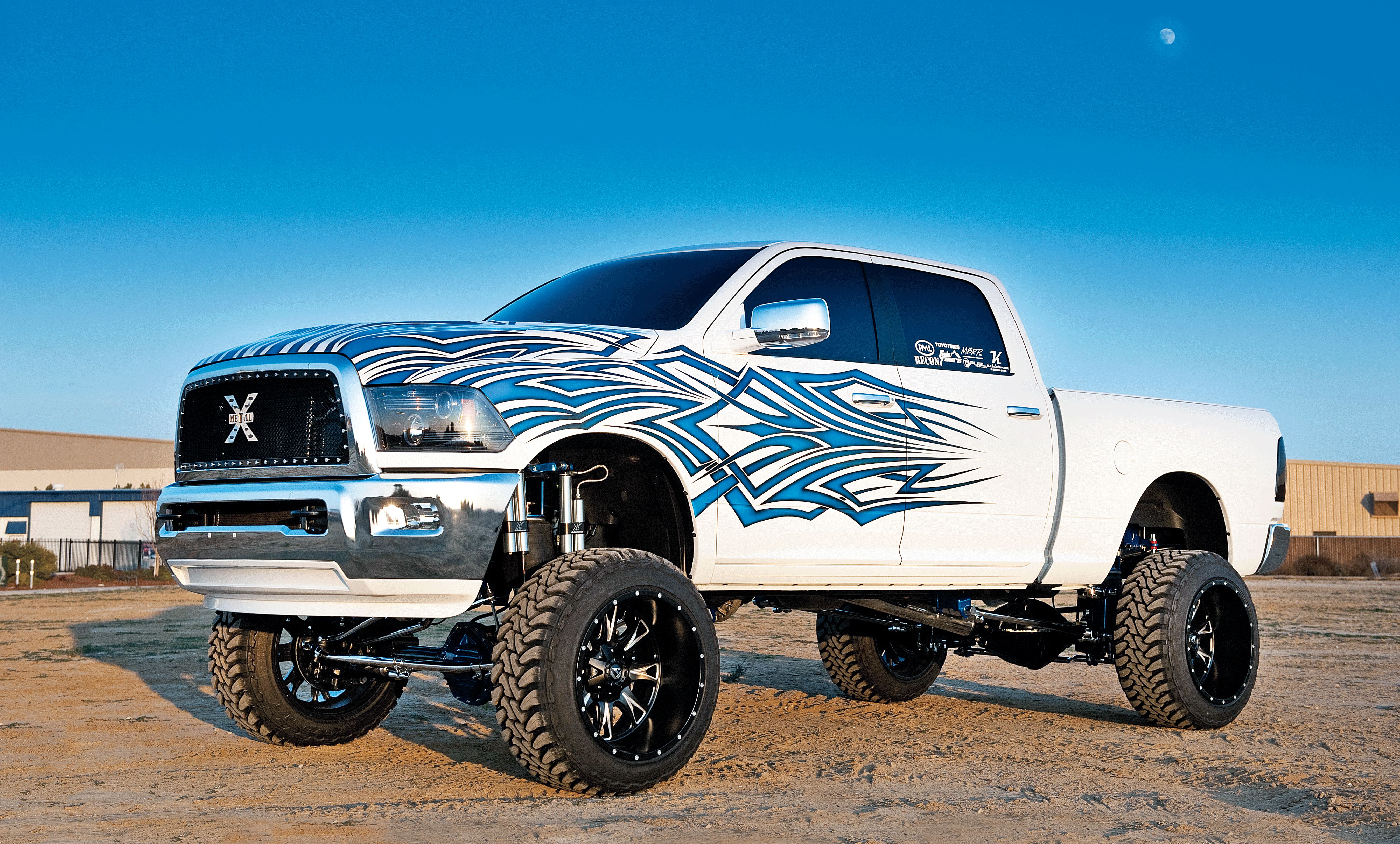2010-2013 Ram 2500/3500 4X4 5-6" Rear Air Suspension