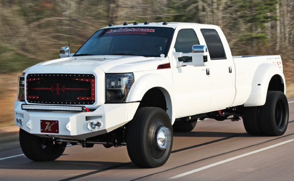 2011-2016 Ford F-450 Pickup 4X4 4-6" Front Air Suspension