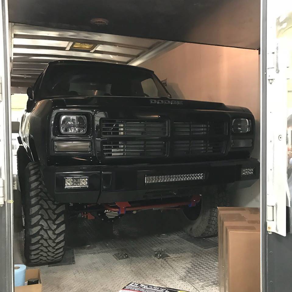 1989-1993 Ram 2500/3500 Bravo Series Front Bumper