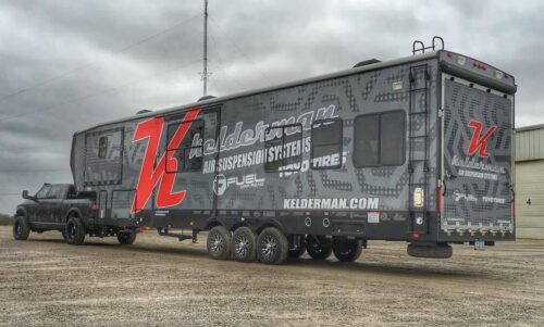Leaf Spring Axle Trailer Air Suspension