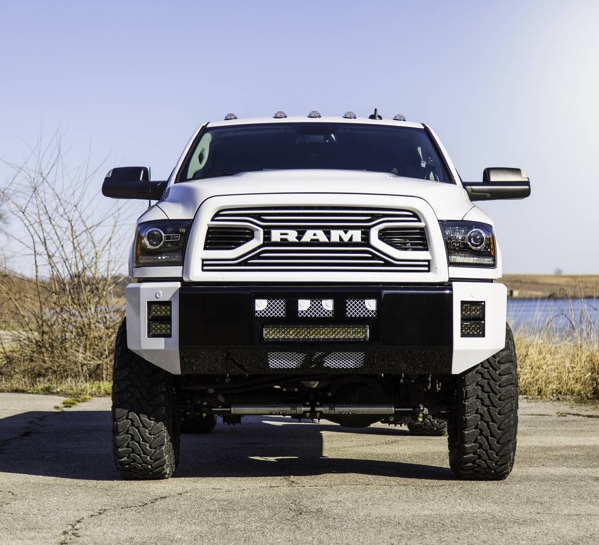 2010-2018 RAM 2500/3500/4500/5500 Bravo Series Front Bumper