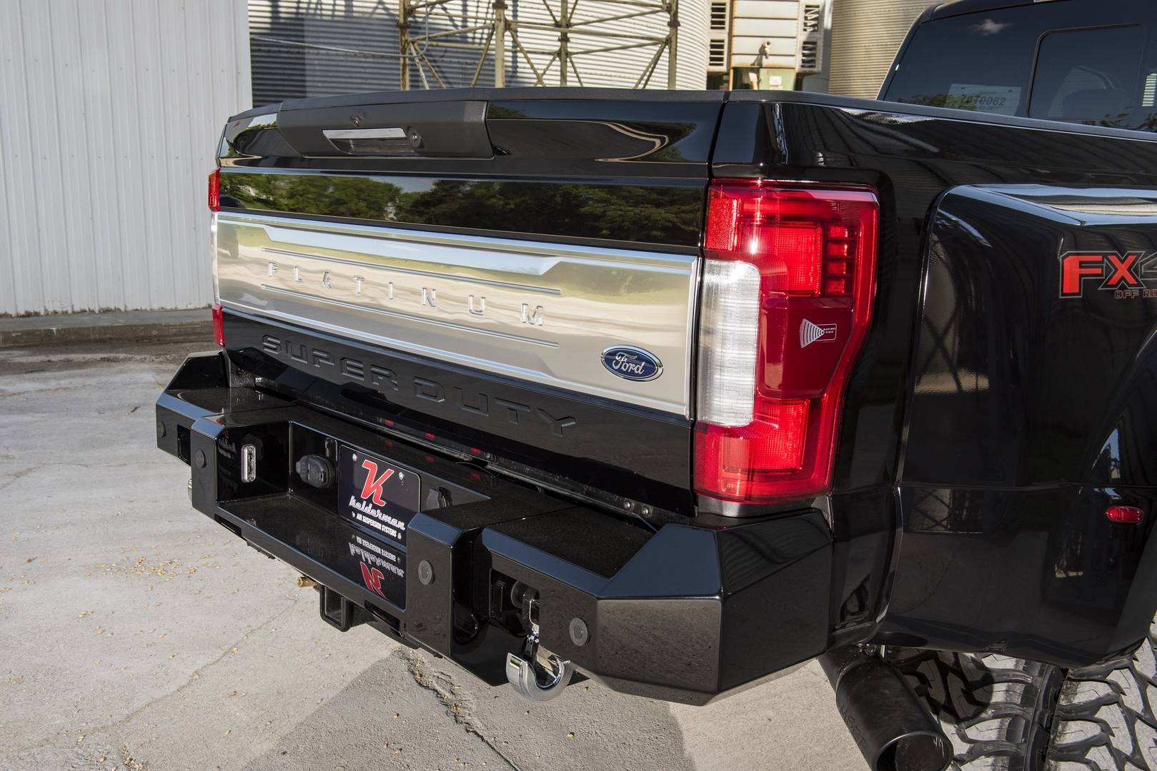 thumbnail interactive-video image 1 of Rear Bumper Ends For 2017-2022 Ford Super Duty W 1 of 11