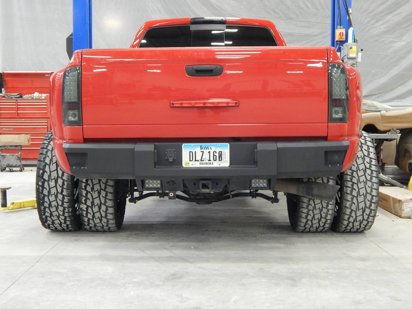 2003-2009 RAM 2500/3500 Bravo Series Rear Bumper