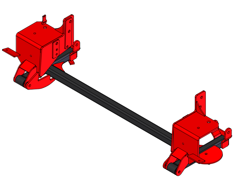 2010-2013 Ram 2500/3500 Pickup 2-Stage Rear Air Suspension