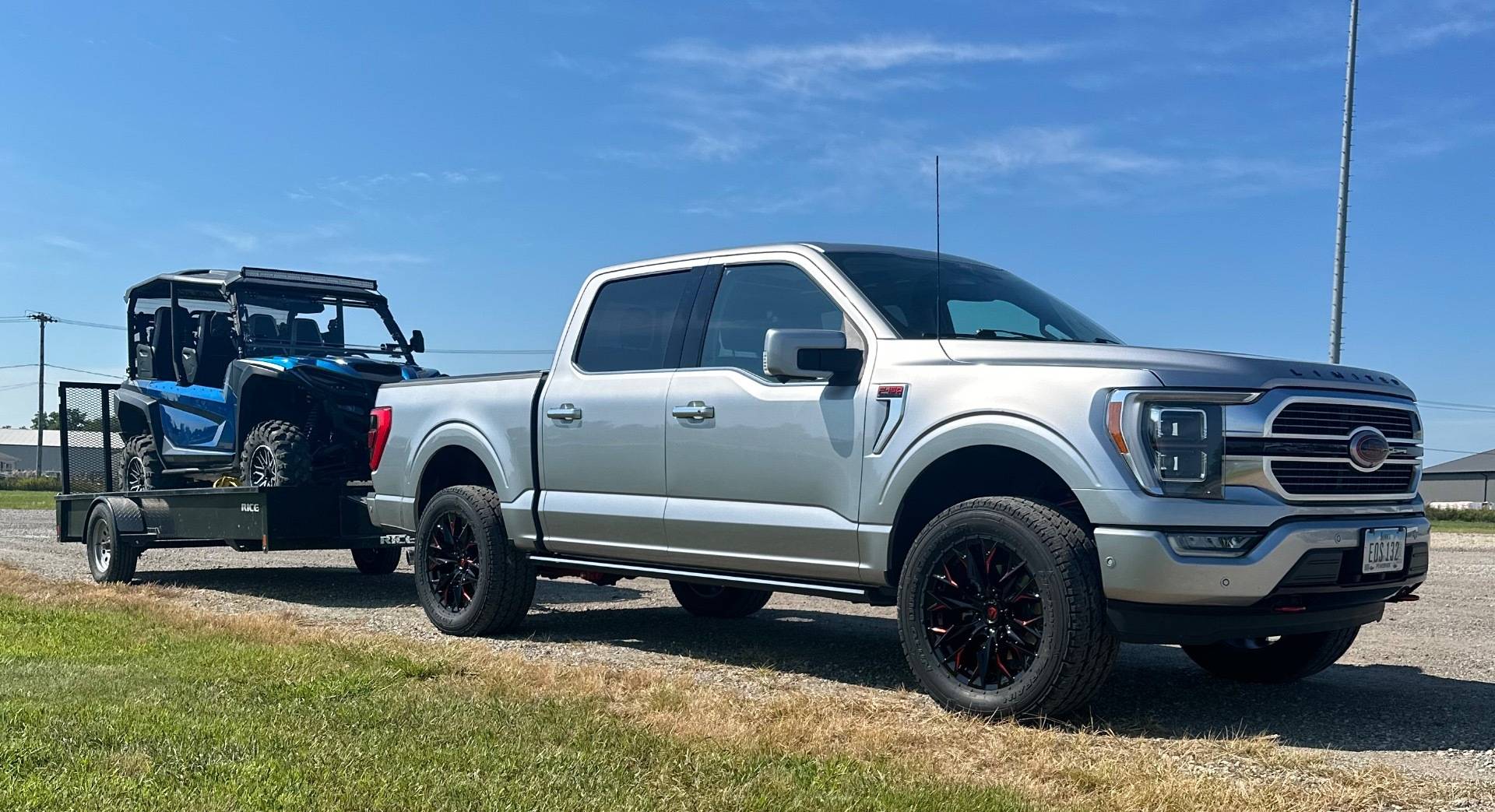 2015+ Ford F-150 4X4 Coilover Front W/ 4-Link Rear Air Suspension