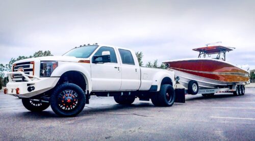 2015-2016 Ford F-450 Pickup 4X4 4-6" Rear Air Suspension