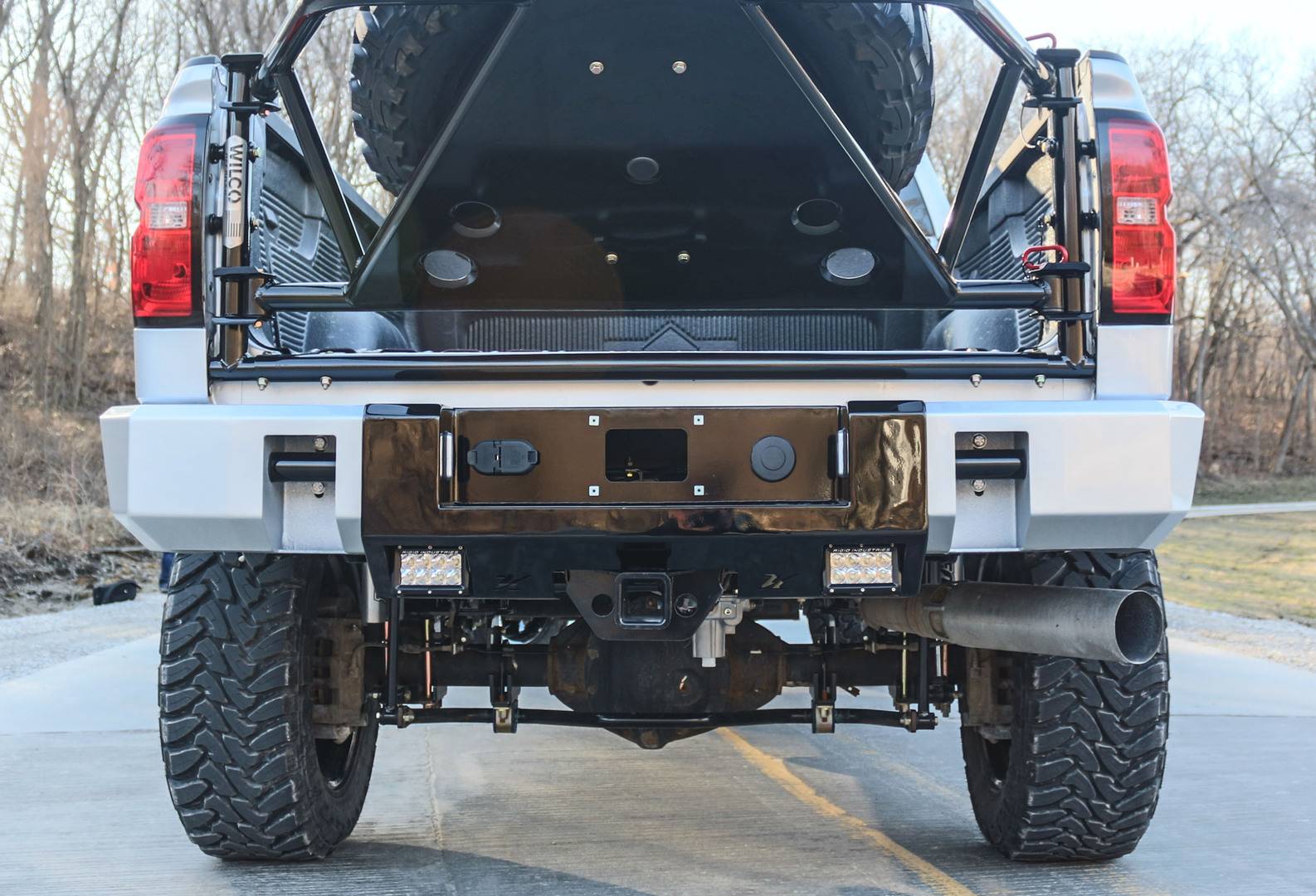 2015-2019 Chevrolet Silverado 2500/3500HD Alpha Series Rear Bumper
