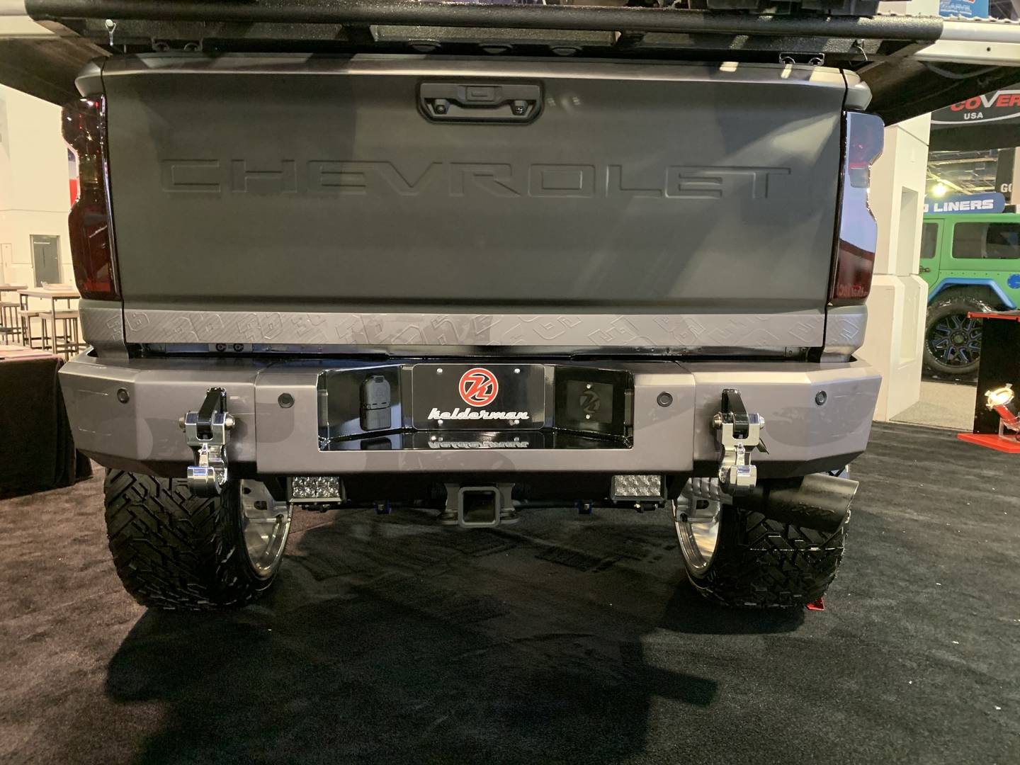 2020+ GM 2500/3500 Bravo Series Rear Bumper