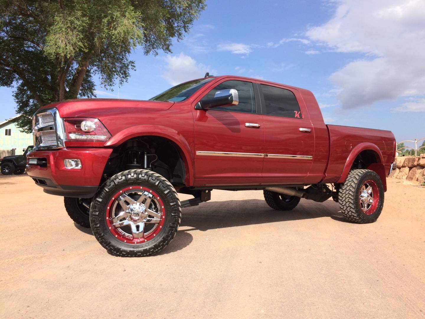 2013-2018 Ram 3500 P/U 4X4 5-6" Front Air Suspension