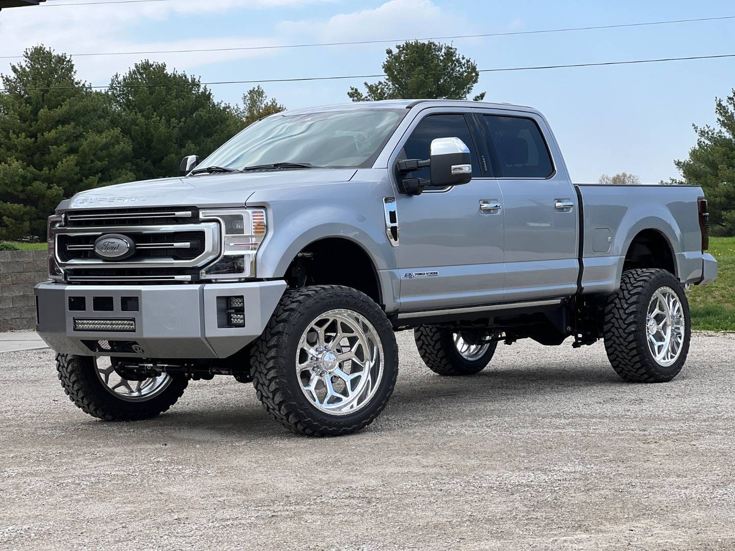 2017-2022 Ford Super Duty Bravo Series Front Bumper