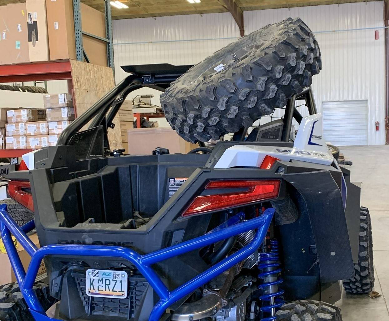 Polaris RZR Spare Tire Mount
