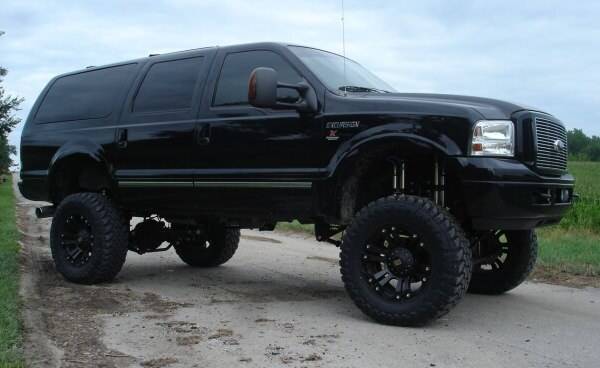 1999-2004 Ford F-250/350/Excursion 4X4 7-8" Front Air Suspension