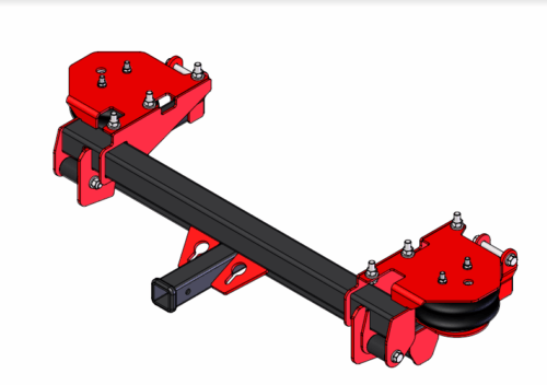 1989-1993 Ram 2500/3500 2-Stage Rear Air Suspension