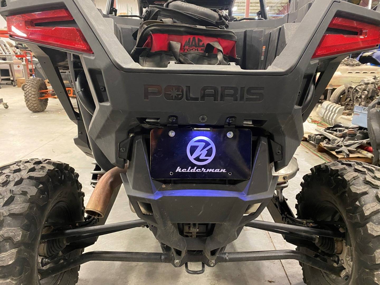 2020+ Polaris RZR PRO XP License Plate Mount