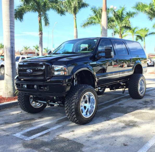 1999-2004 Ford F-250/350/Excursion 4X4 12-14" Front Air Suspension