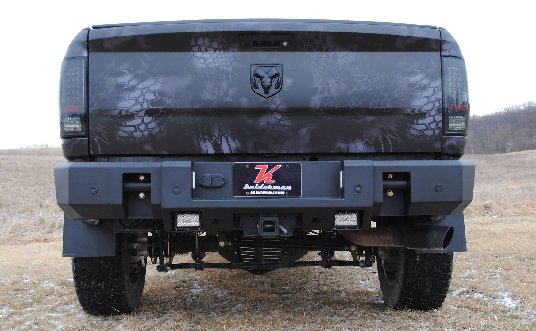 2010-2018 RAM 2500/3500 Alpha Series Rear Bumper