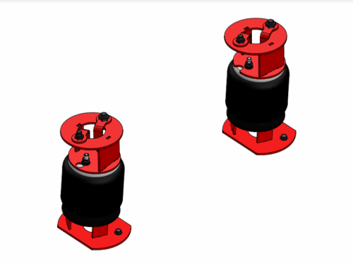 2014+ Ram 2500 4X4 Rear Coil Replacement-STOCK HEIGHT